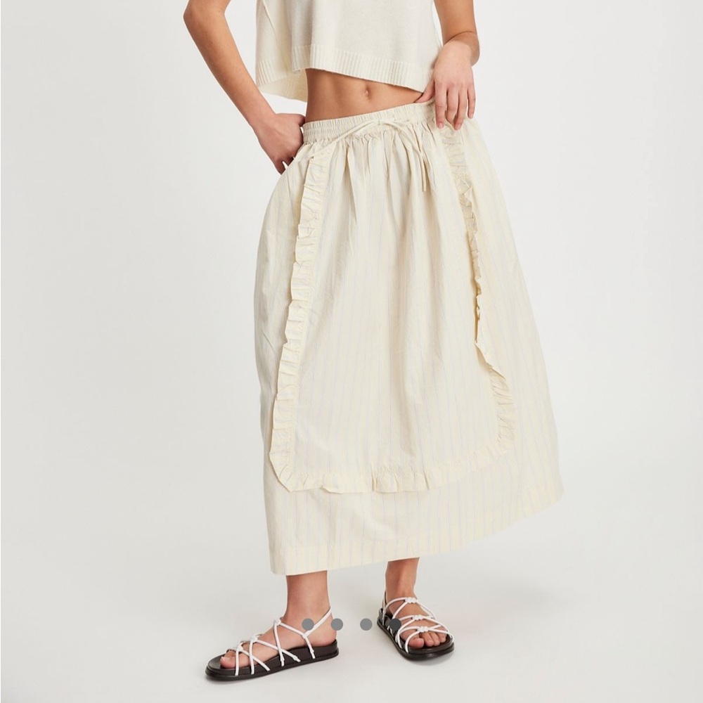 Damson Madder Eponine Skirt - Butter Yellow